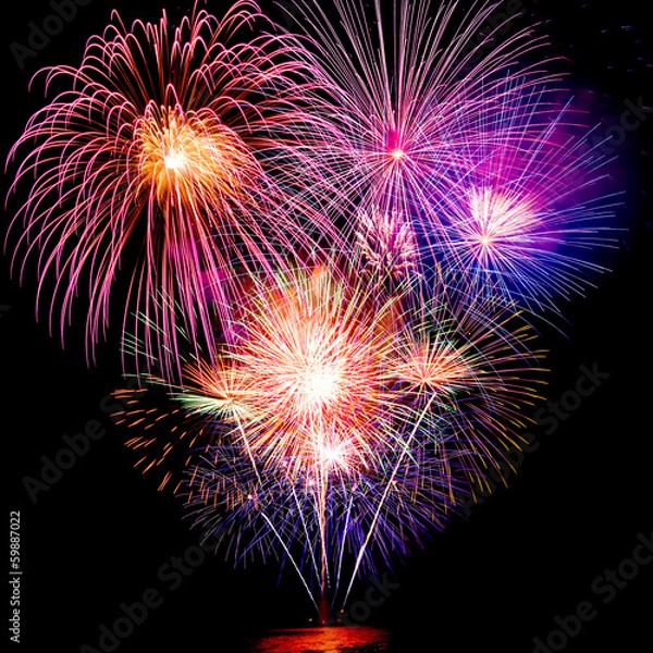 Obraz fajerwerki