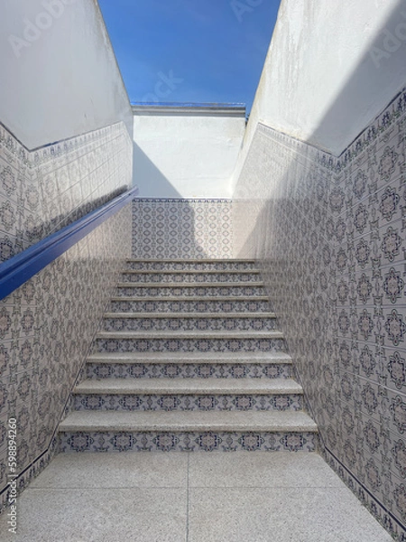 Obraz escalier Maroc