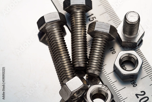Fototapeta ボルトとナット