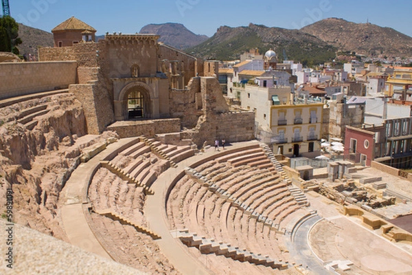 Obraz amphitheater ruins
