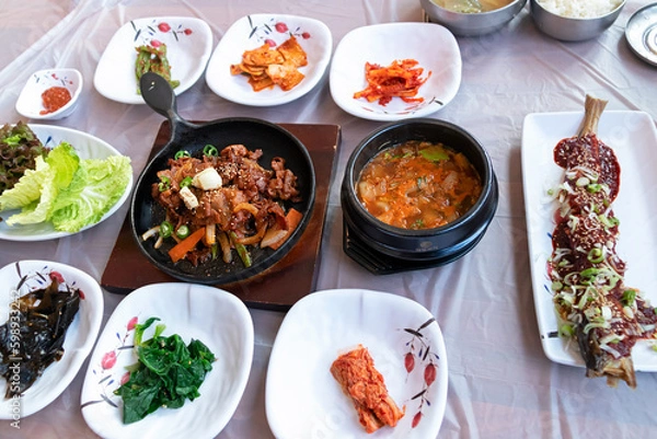 Obraz 불고기정식