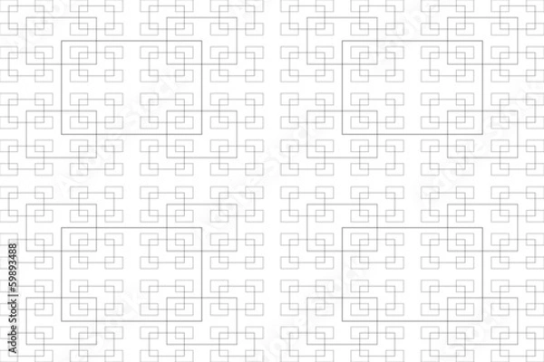 Fototapeta Vector seamless pattern with rectangular tiles
