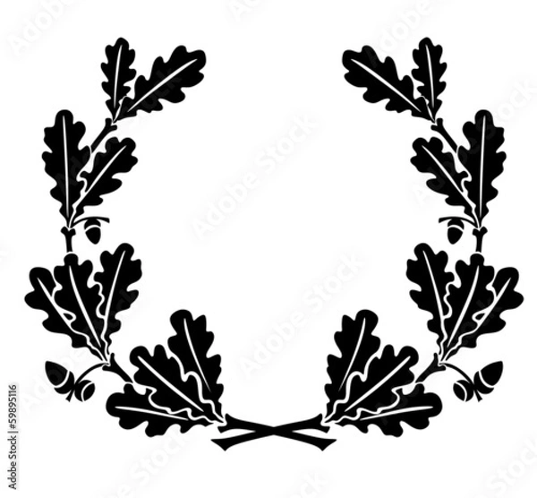 Fototapeta Eichenlaub0301a