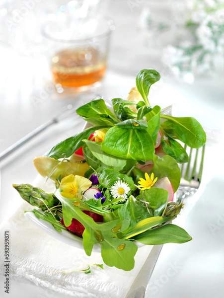 Obraz Frühlingssalat