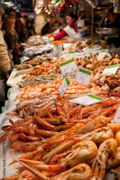 Obraz Mercado de pescado