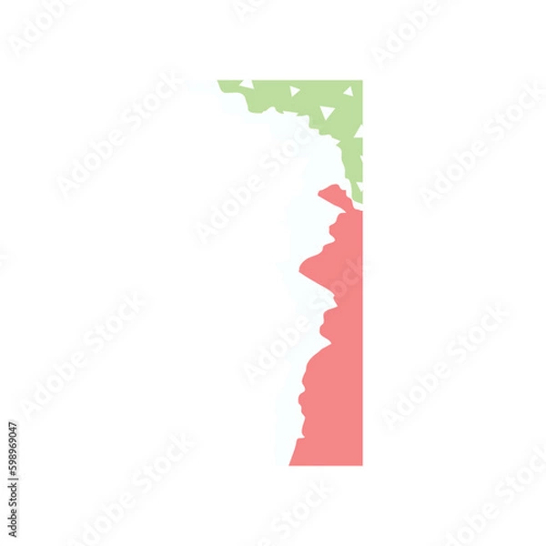 Obraz Corner Paper Torn Illustration 