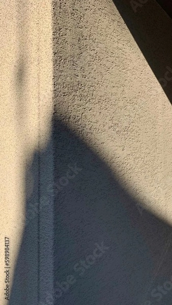 Obraz Adobe wall shadow corner