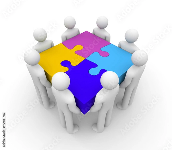 Fototapeta Partnership