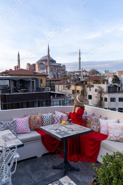 Fototapeta table in the restaurant