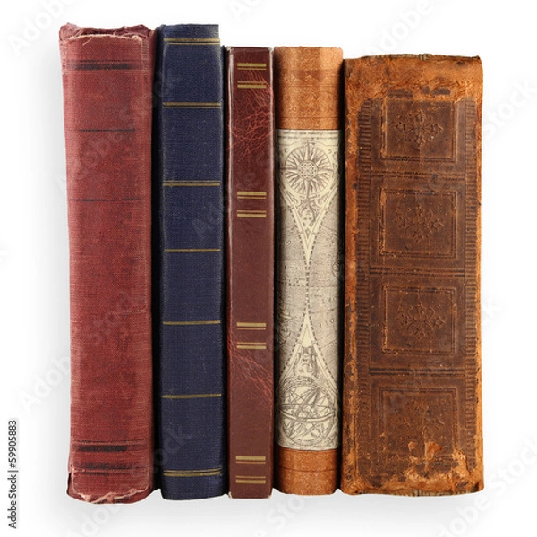Obraz collection old books