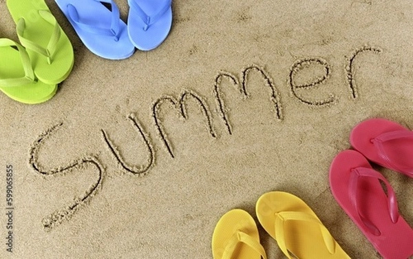 Obraz summer  beach vacation 