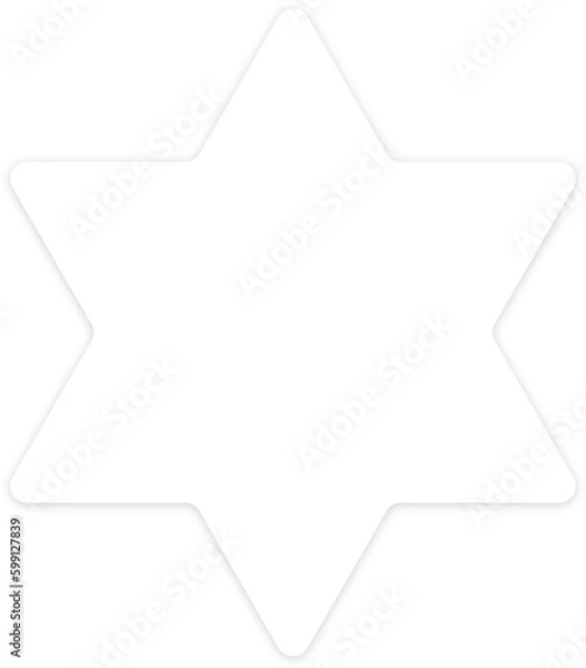 Fototapeta Transparent Glass Morphism with Shadow