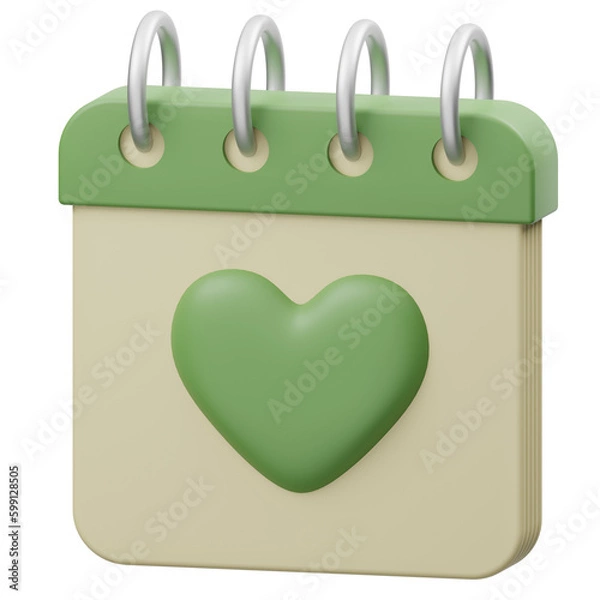 Obraz Wedding Day 3D Icon