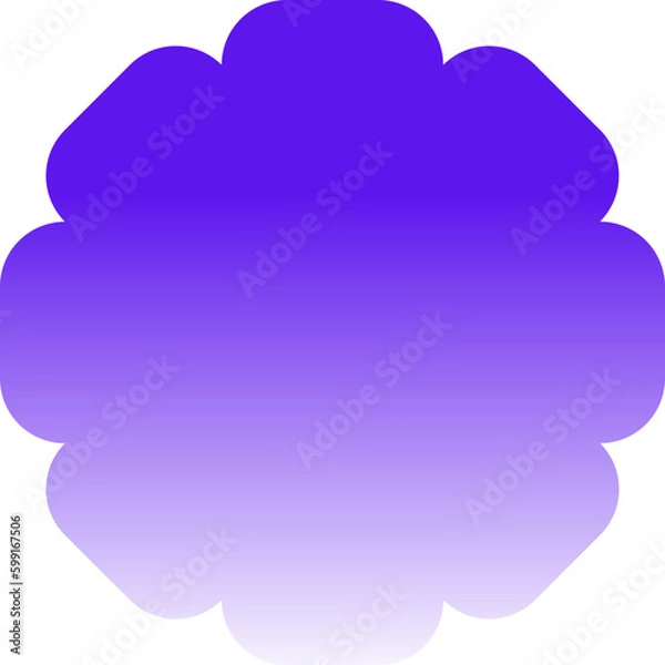 Fototapeta Gradient Shapes Abstract