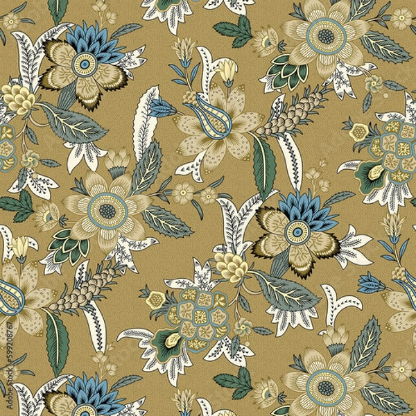 Obraz allover pattern digital design pattern floral design textile print digital 