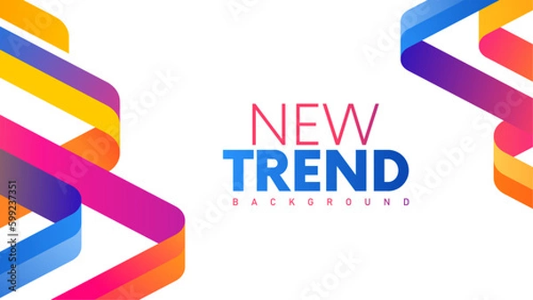 Obraz Modern Abstract Template Design. Contemporary Style Graphic. Creative Cover Design for Advertise. Premium Template for Business and Corporate. Dynamic Social Media Post. Royal Elegant Invitation.  
