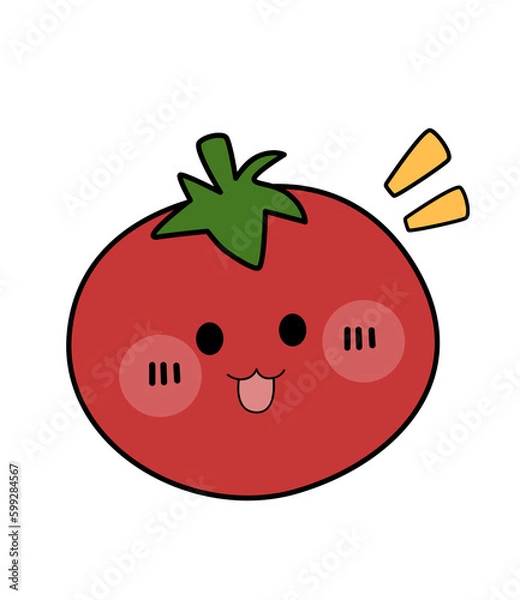 Obraz tomato cartoon