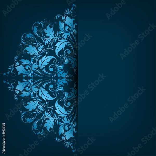 Obraz Elegant background with lace ornament