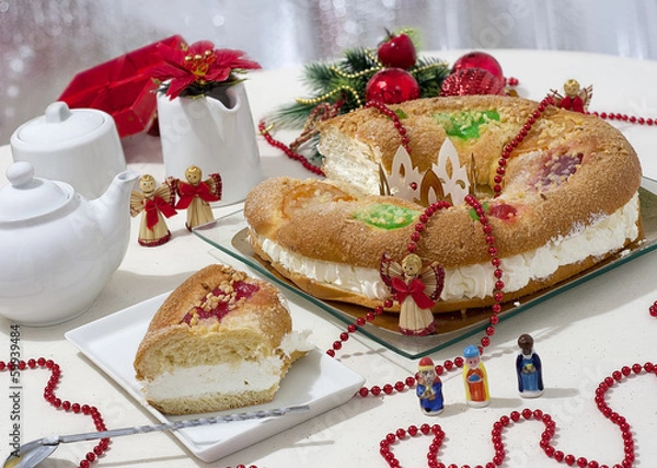 Obraz Roscón de Reyes.