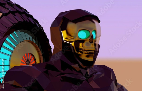 Obraz soldier with mask