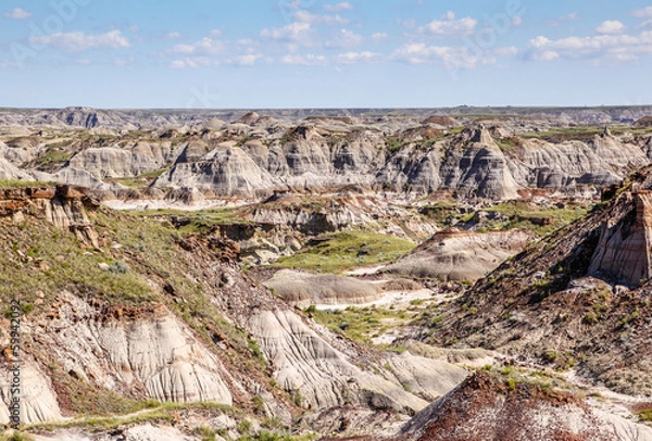 Fototapeta The Canadian Badlands of Drumheller, Alberta