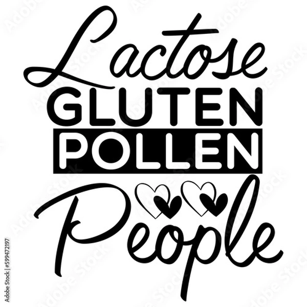 Obraz Antisocial typography illustration