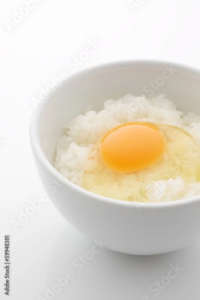 Fototapeta 卵かけ御飯