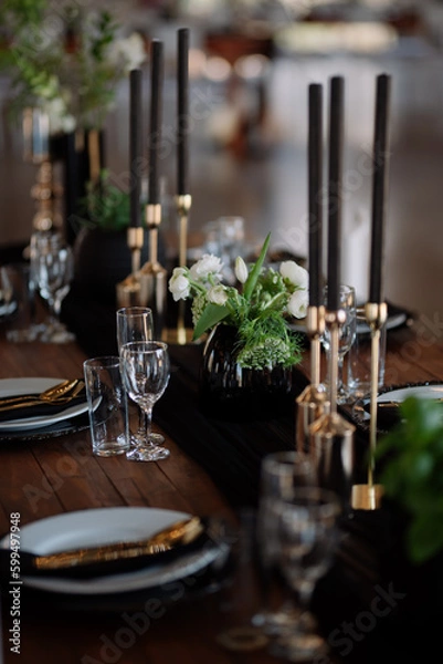 Obraz Wedding Black Décor 