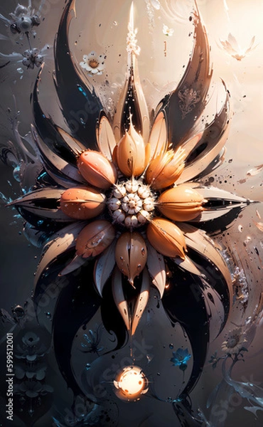 Fototapeta Abstract Flower