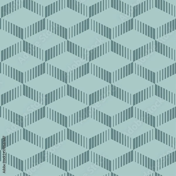 Obraz Seamless Geometric Pattern Tile
