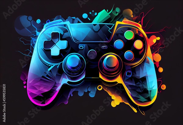Obraz Colorful Gaming Controller