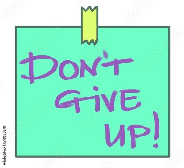 Obraz Brush Lettering Illustration Design post