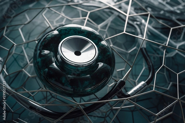 Fototapeta Healthcare technology encompasses a range of tools, devices, and systems used to improve patient care and outcomes, including electronic health records, telemedicine, medical imaging, and wearable dev