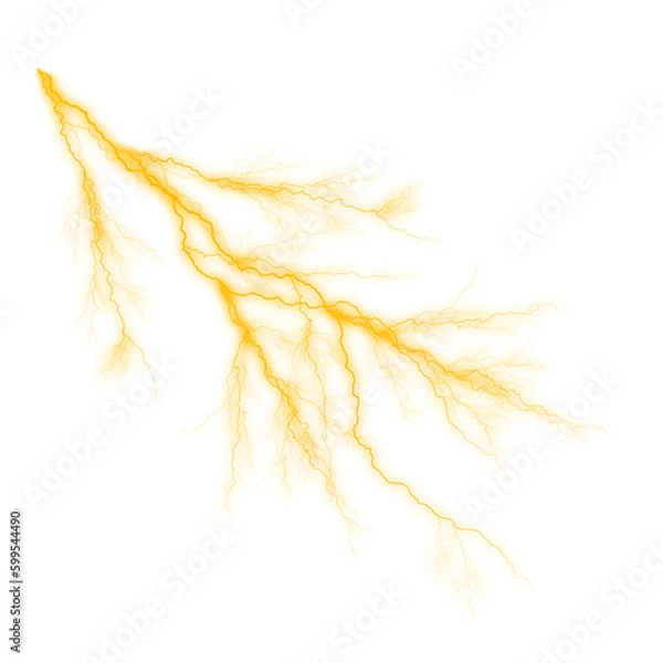 Obraz lightning effect