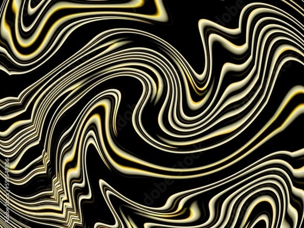 Fototapeta Fractal complex patterns - Mandelbrot set detail, digital artwork for creative graphic