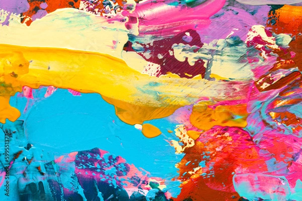 Fototapeta painted abstract background
