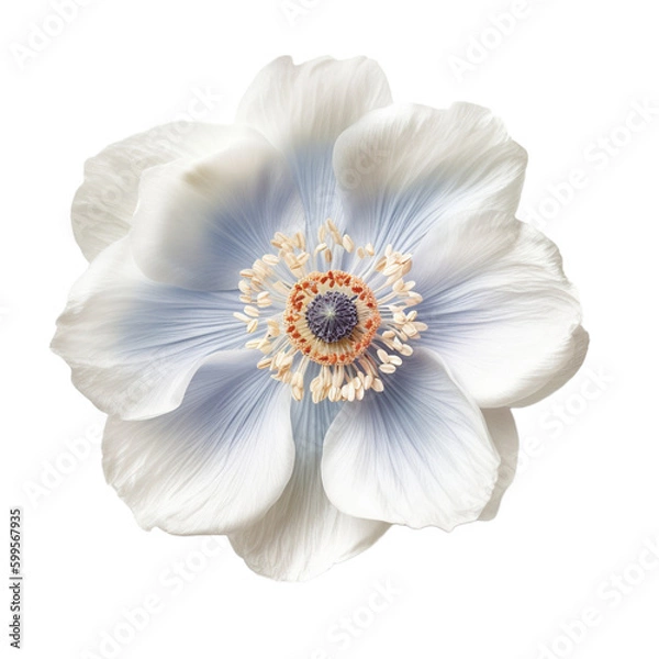 Obraz anemone on transparent background cutout