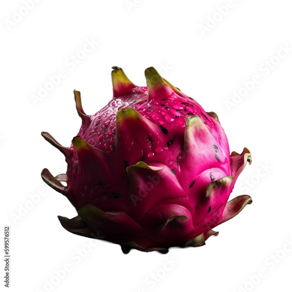 Obraz dragon fruit isolated on transparent background 