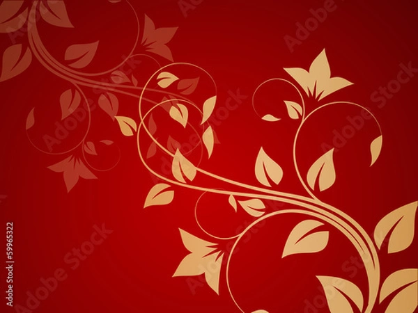 Fototapeta Red background