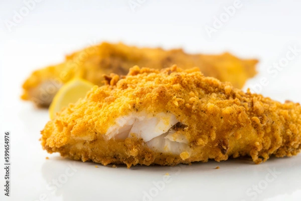 Obraz crispy fried catfish