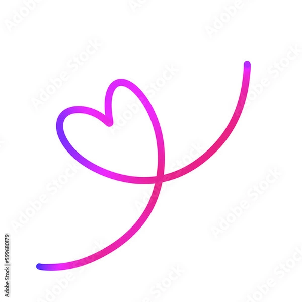 Fototapeta Colorful lines dots shapes doodle