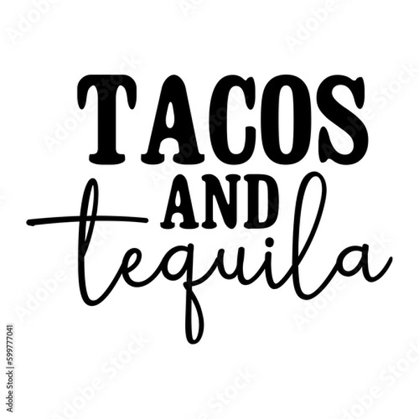 Obraz Cinco isolated typography design