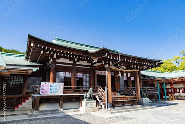 Obraz 新緑の防府天満宮　山口県防府市