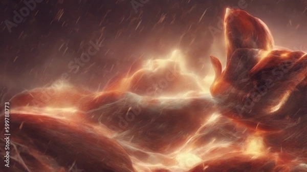 Obraz Abstract Background HD, AI Generated 