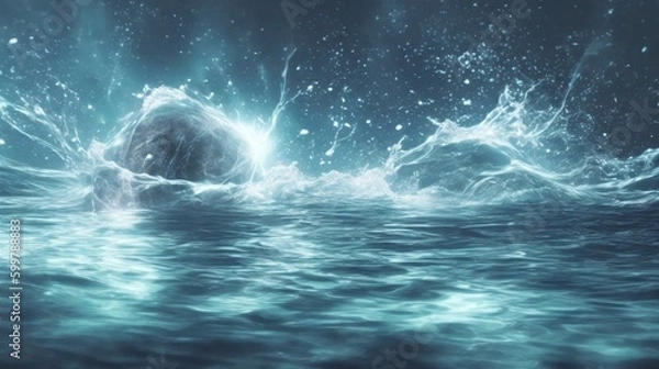 Obraz Abstract Background HD, AI Generated 