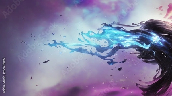 Obraz Abstract Background HD, AI Generated 