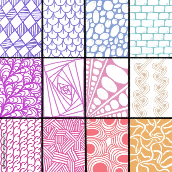 Fototapeta seamless pattern