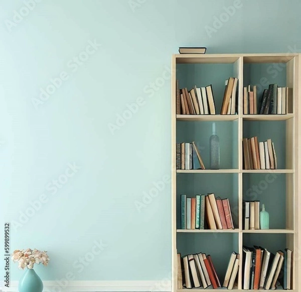 Obraz Bookshelf for advertisements