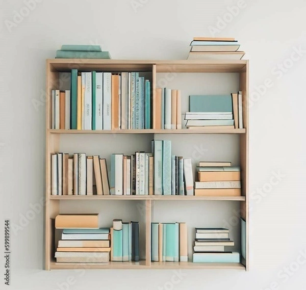 Obraz Bookshelf for advertisements