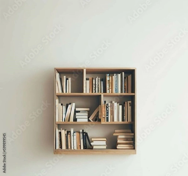 Obraz Bookshelf for advertisements
